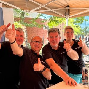 Baloise Belgium Tour - team achter de bar